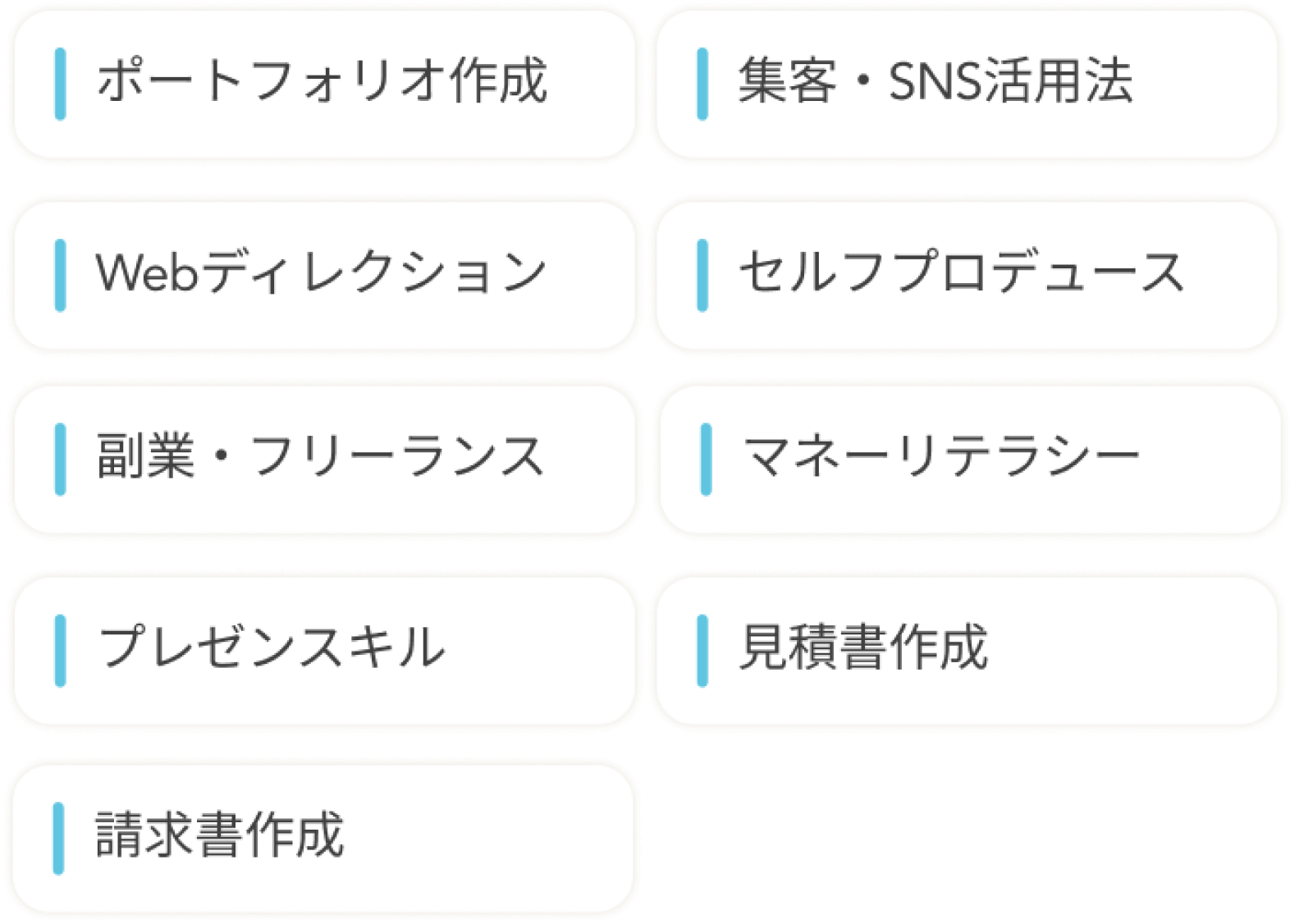 在宅ワーク準備スキル一覧