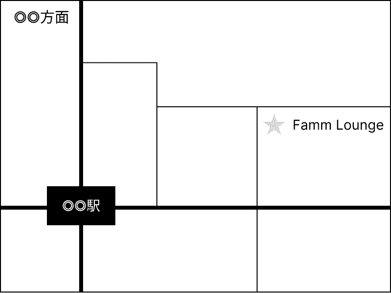 Famm Loungeの地図